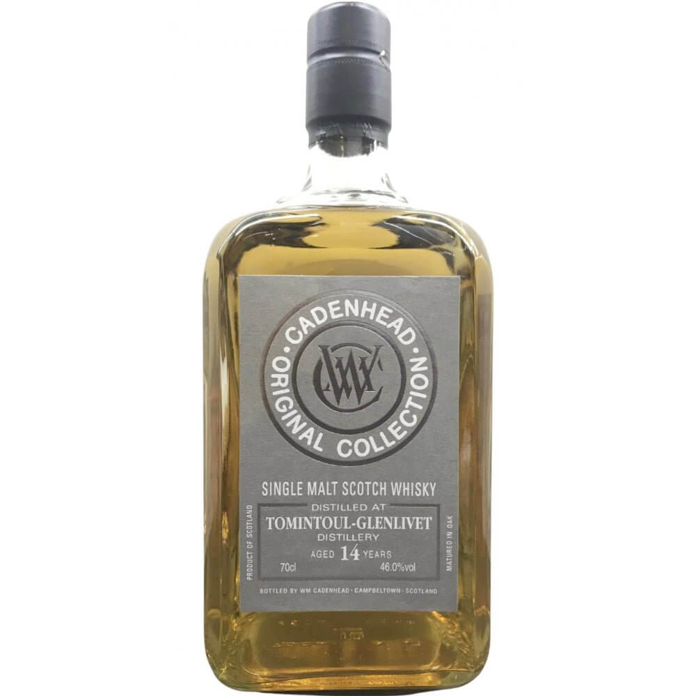 WM Cadenhead Tomintoul Glenlivet 14 Year Old Scotch WM Cadenhead