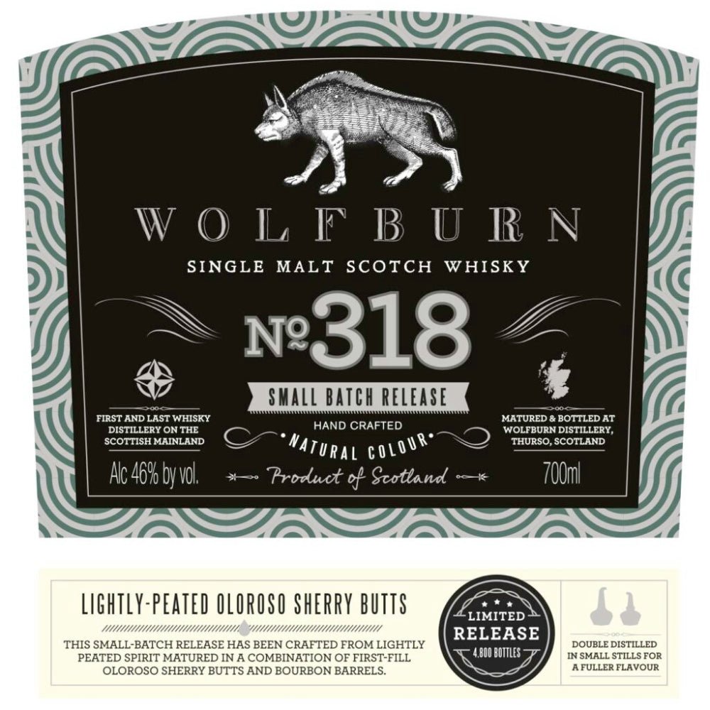 Wolfburn No. 318 Small Batch Release Scotch Wolfburn