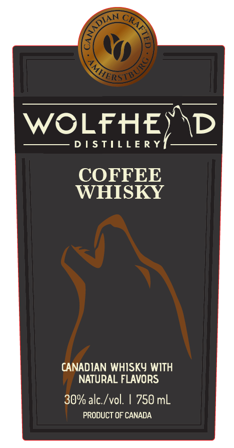 Wolfhead Coffee Whisky - 750ml  Wolfhead Distillery   