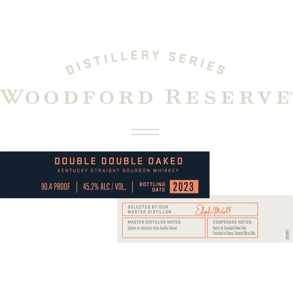 Woodford Reserve Double Double Oaked 2023 Bourbon Woodford Reserve   