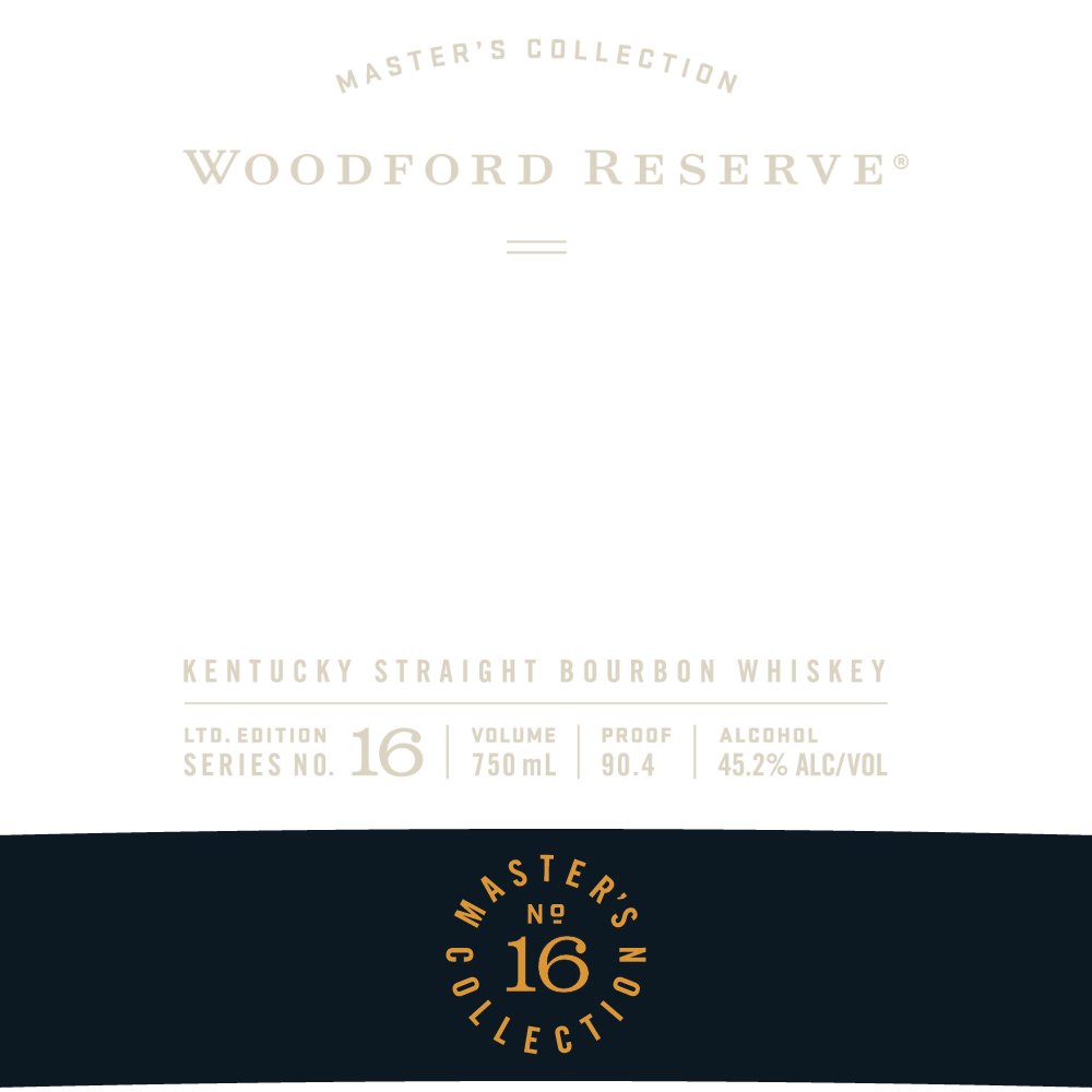 Woodford Reserve Master’s Collection Very Fine Rare No. 16 Bourbon Woodford Reserve   