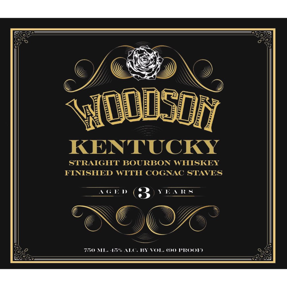 Woodson Bourbon Finished with Cognac Staves by Charles Woodson Bourbon Woodson Whiskey   