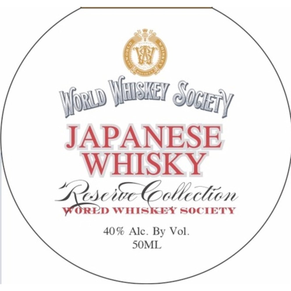 World Whiskey Society Reserve Collection Japanese Whisky Whisky World Whiskey Society   