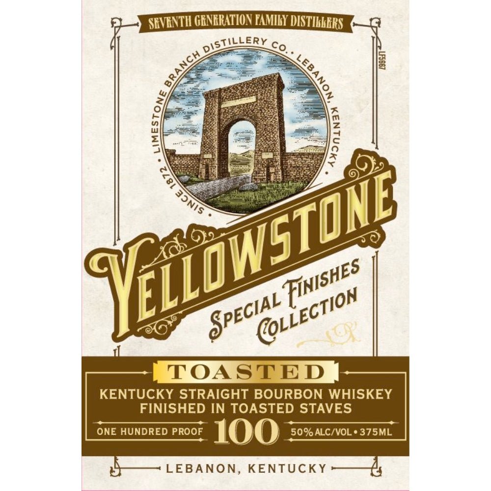 Yellowstone Special Finishes Collection Toasted Bourbon 375ml Bourbon Yellowstone   